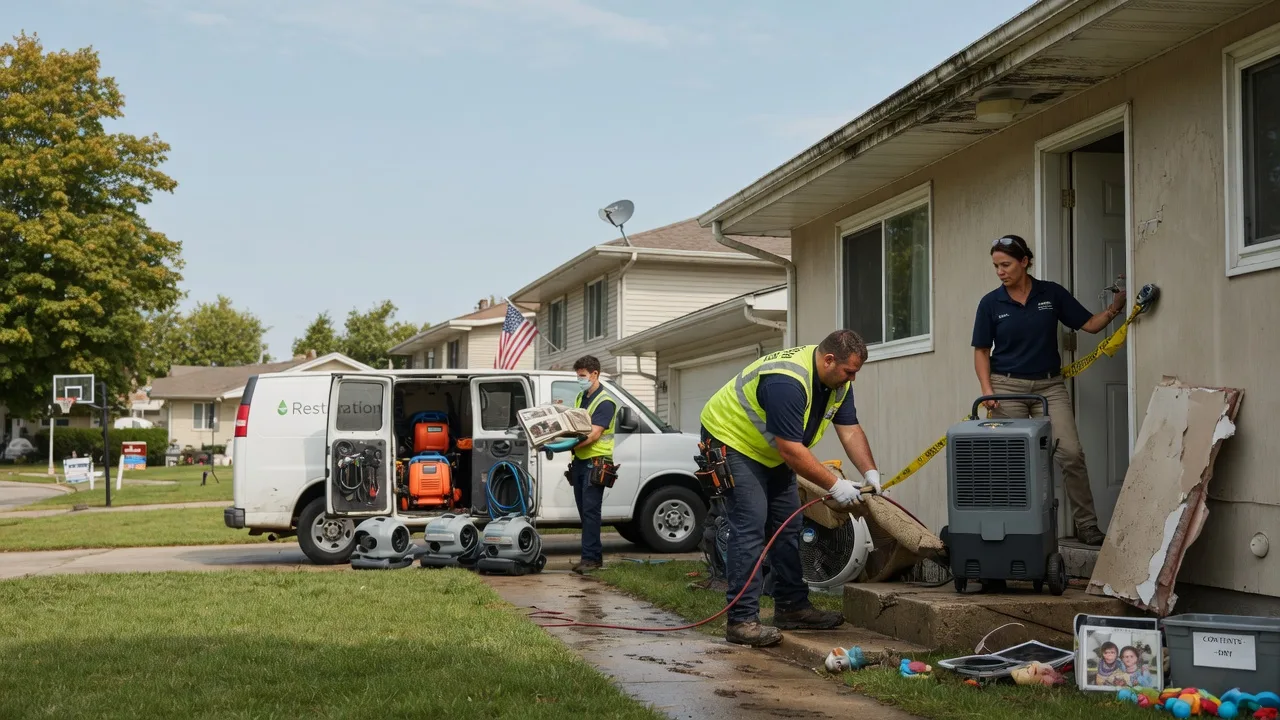 Water Damage Restoration in Byrnedale, PA near me